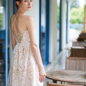 Chicwish size small lace dress